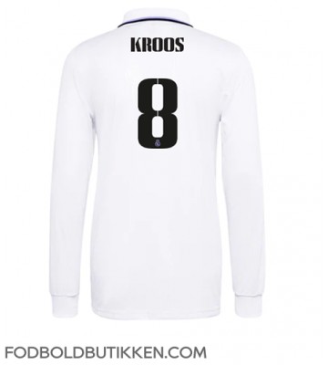 Real Madrid Toni Kroos #8 Hjemmebanetrøje 2022-23 Langærmet